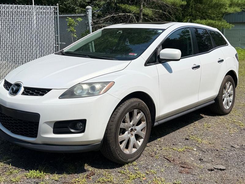 White Mazda CX-7 bought by Try Auto Way, car buyer in Princeton NJ